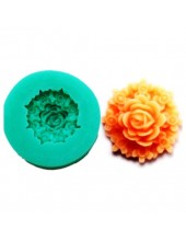3D Силиконовая форма для мыла. Цветок. 3.5 х 3.5 см № 10