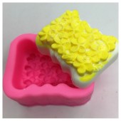 3D Силиконовая форма для мыла. Цветы поле. 70 гр. № 22