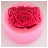 3D Силиконовая форма для мыла. Розы.70 гр. № 3