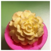 3D Силиконовая форма для мыла. Роза. 50 гр. № 30