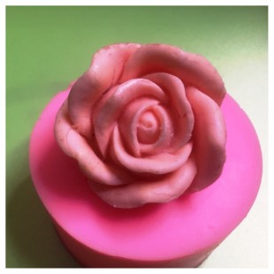 3D Силиконовая форма для мыла. Роза. 80 гр. № 35