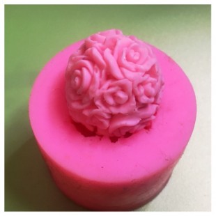 3D Силиконовая форма для мыла. Цветок. 50 гр. № 27